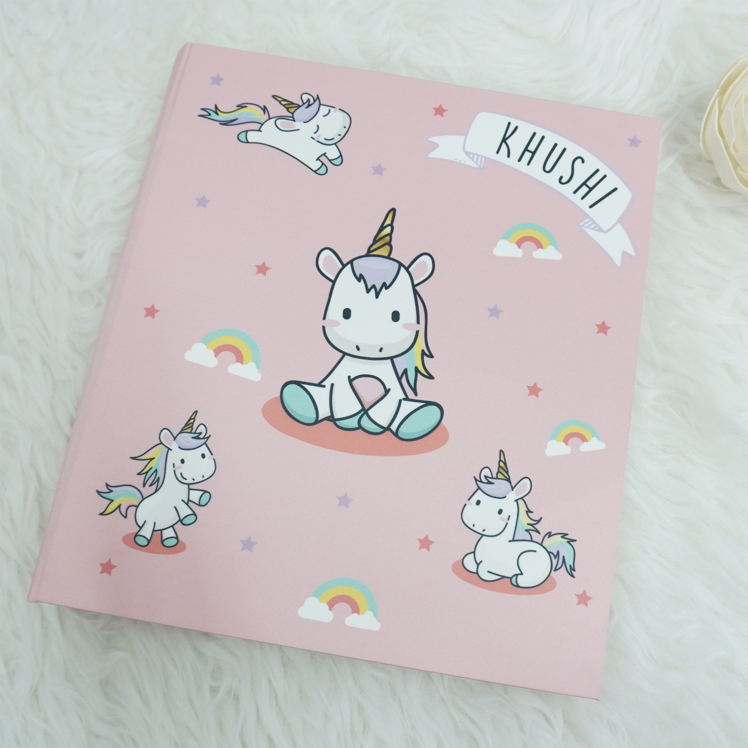 อัลบั้มสั่งทำใส่ชื่อ ลายยูนิคอร์น - Unicorn