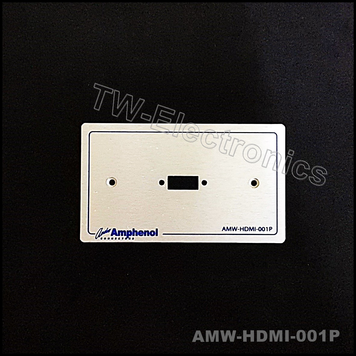 เพลท อลูมิเนียม AMPHENOL / AMW-HDMI-001P