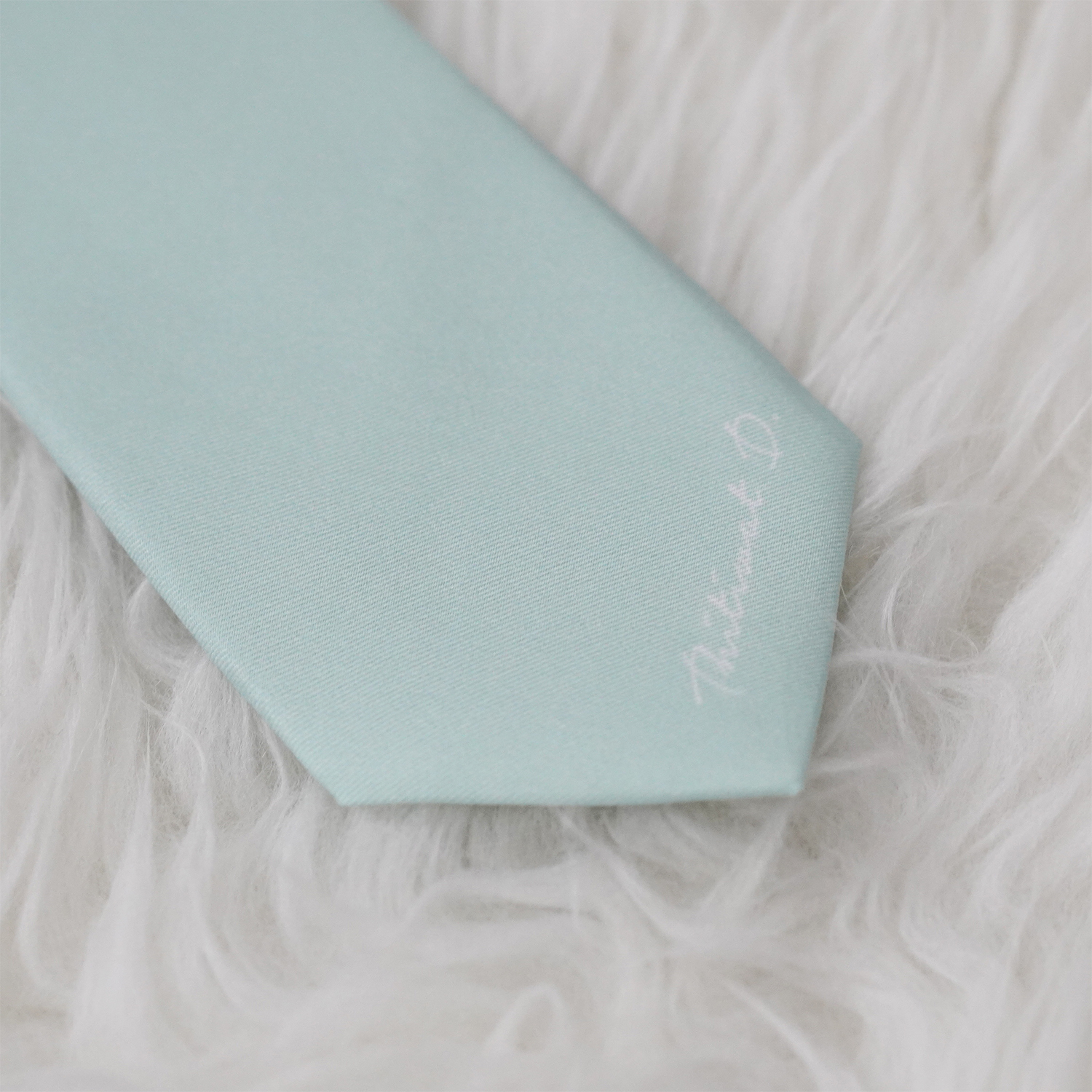 เนคไท สั่งทำใส่ชื่อ ขนาด 3" - Minimal - Unicorn Mint