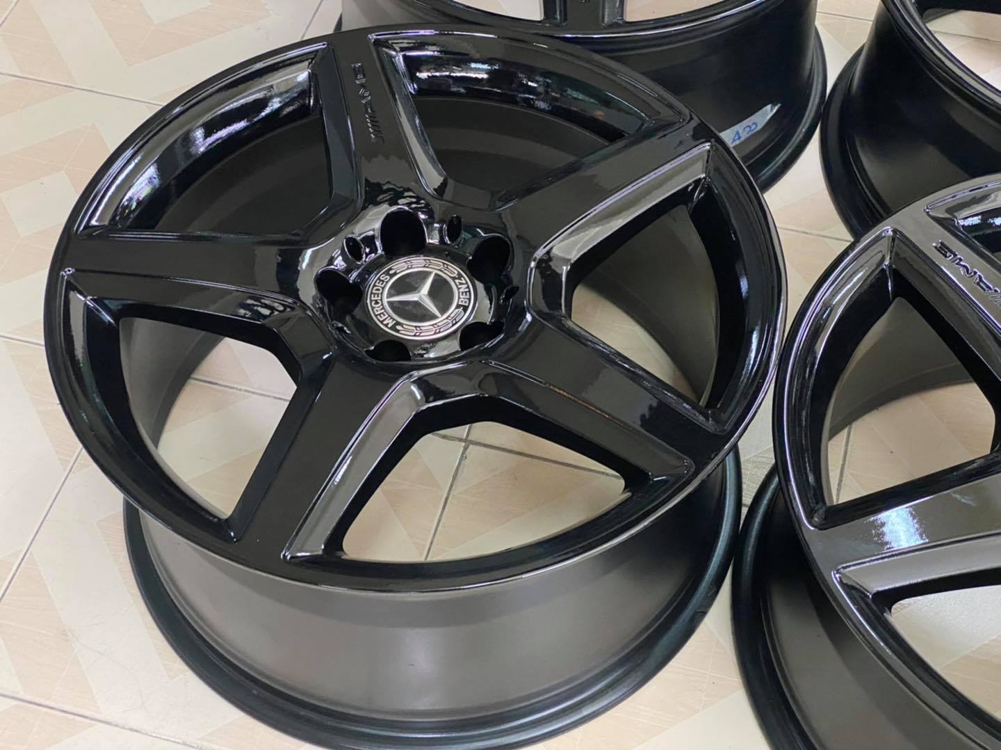 ล้อแท้ AMG st3 new 18" w211