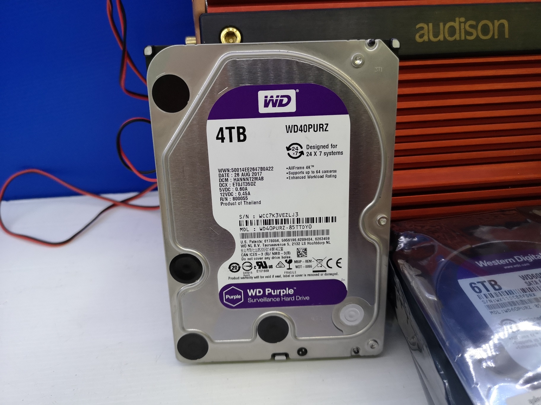 4TB. WD Purple WD40PURZ 10/2020
