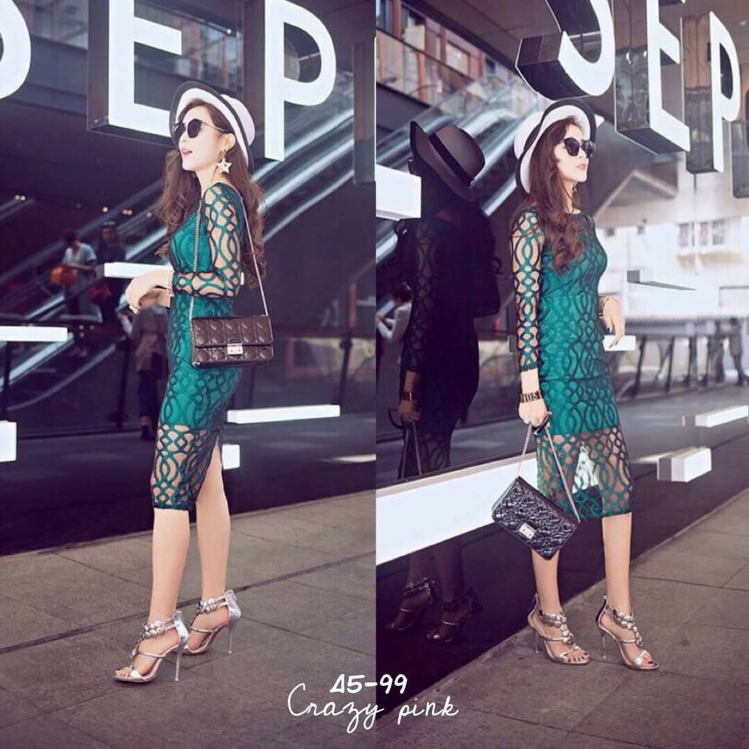 รองเท้าส้นเข็มสไตล์ Jimmy Choo (สีขาว)