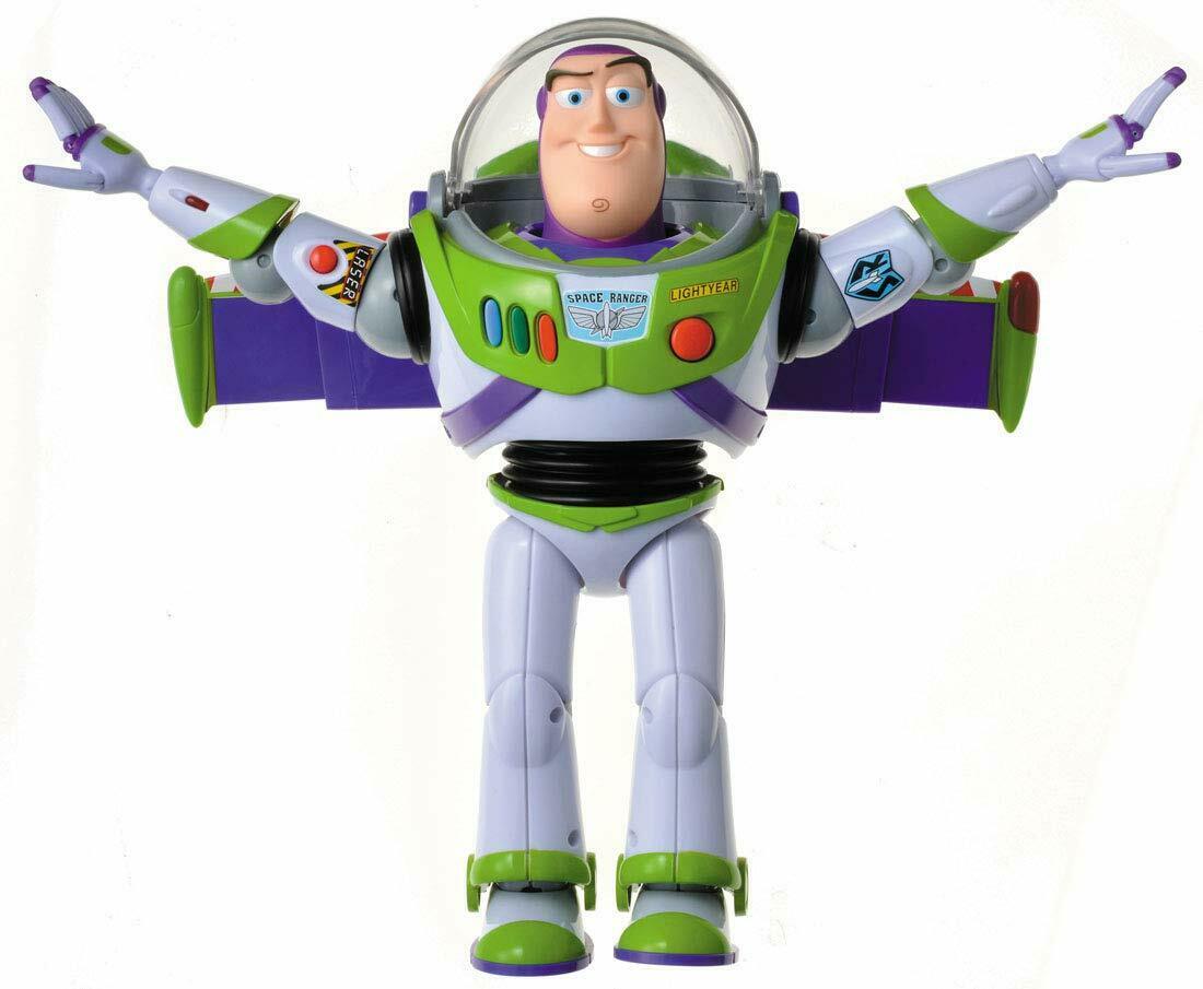 โมเดลตุ๊กตา Toy Story : Buzz Lightyear Life-Size Interactive Talking Figure แบรนด์ TAKARA TOMY มีเสียงพูดได้ 30คำ ลิขสิทธิ์แท้