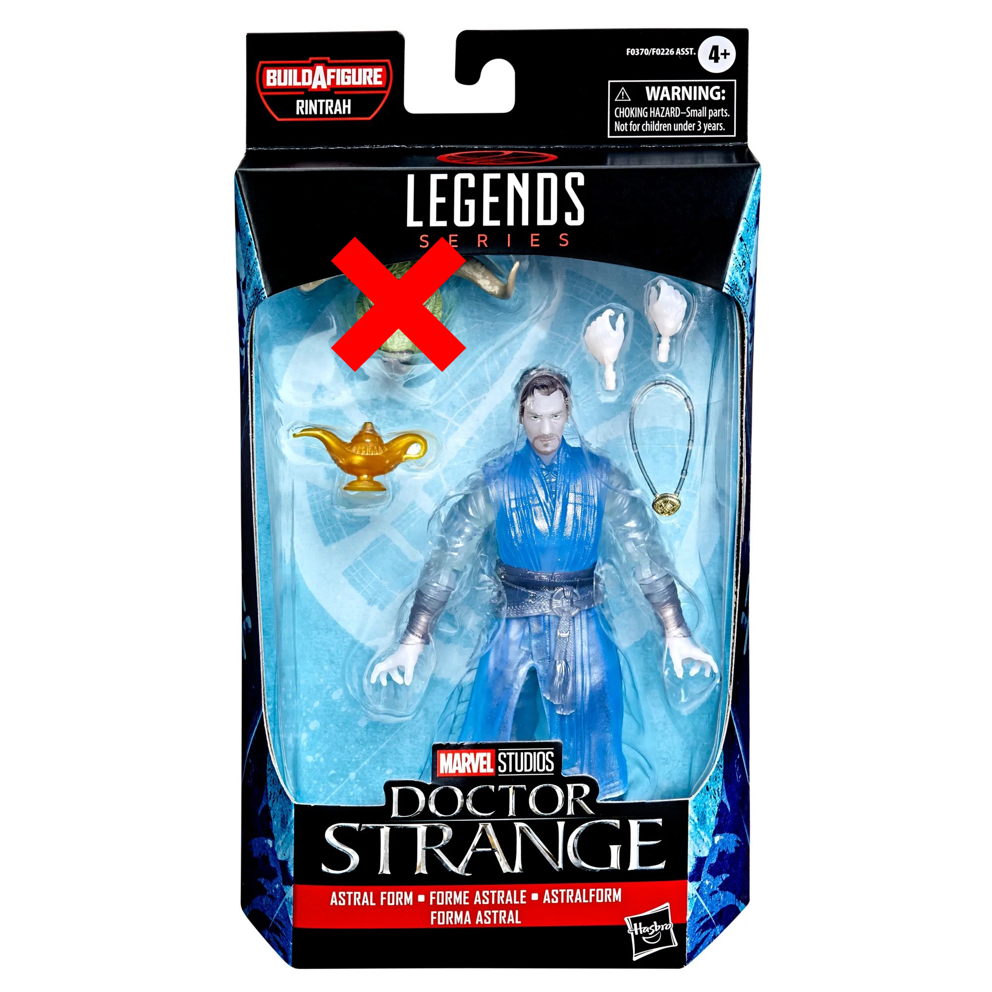 Hasbro Marvel Legends Series Doctor Strange (Astral Form) 6-inch Figure ฮาสโบร มาร์เวล เลเจนด์ ซีรี่ย์ส หุ่นโมเดลฟิกเกอร์ ด็อกเตอร์ สเตรนจ์ (แอสทรัล ฟอร์ม) ขนาด 6 นิ้ว (No BAF) ลิขสิทธิ์แท้