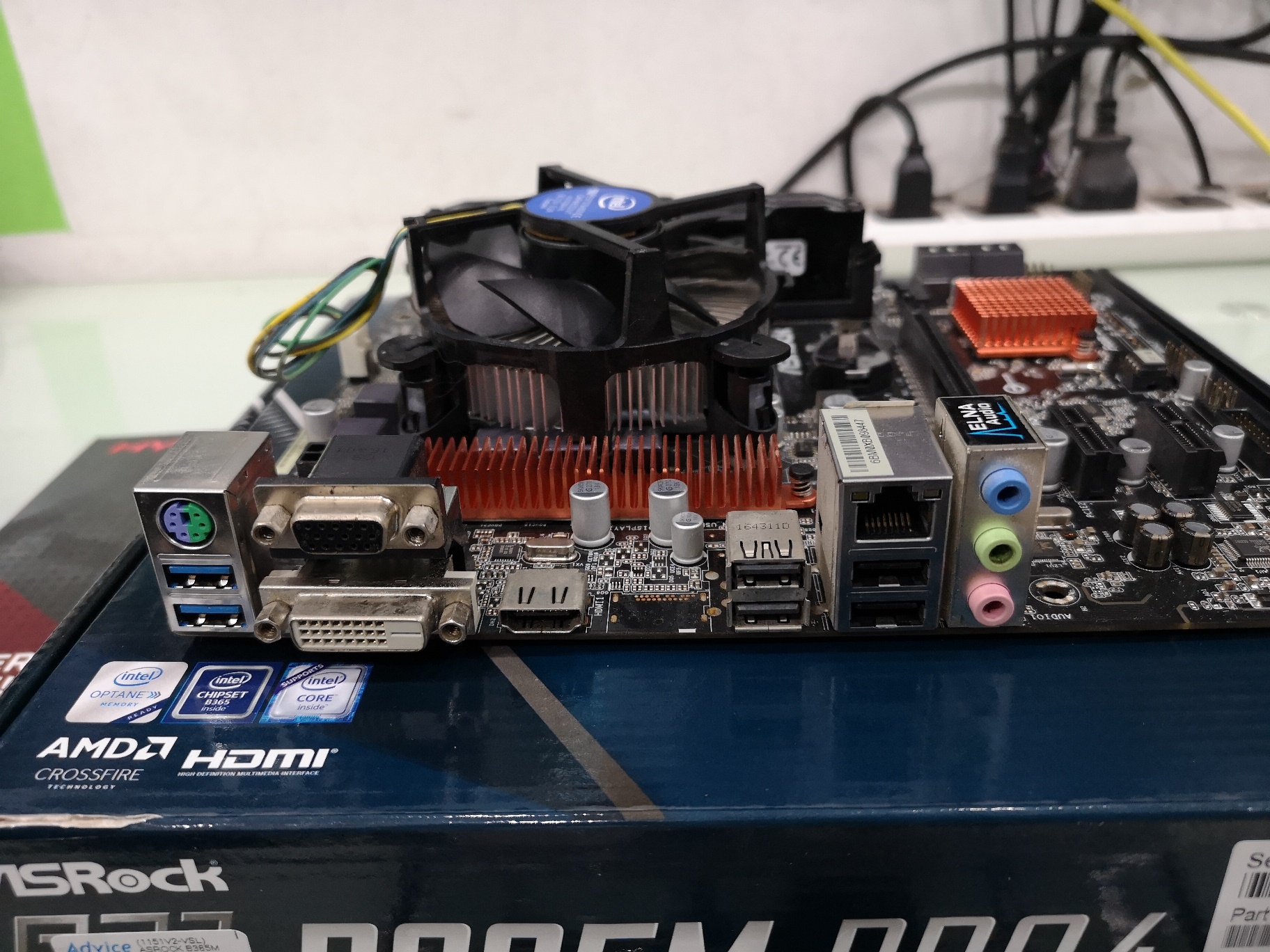 intel i3-6098P + ASRock H110M-HDV ประกัน Advice 12/2019