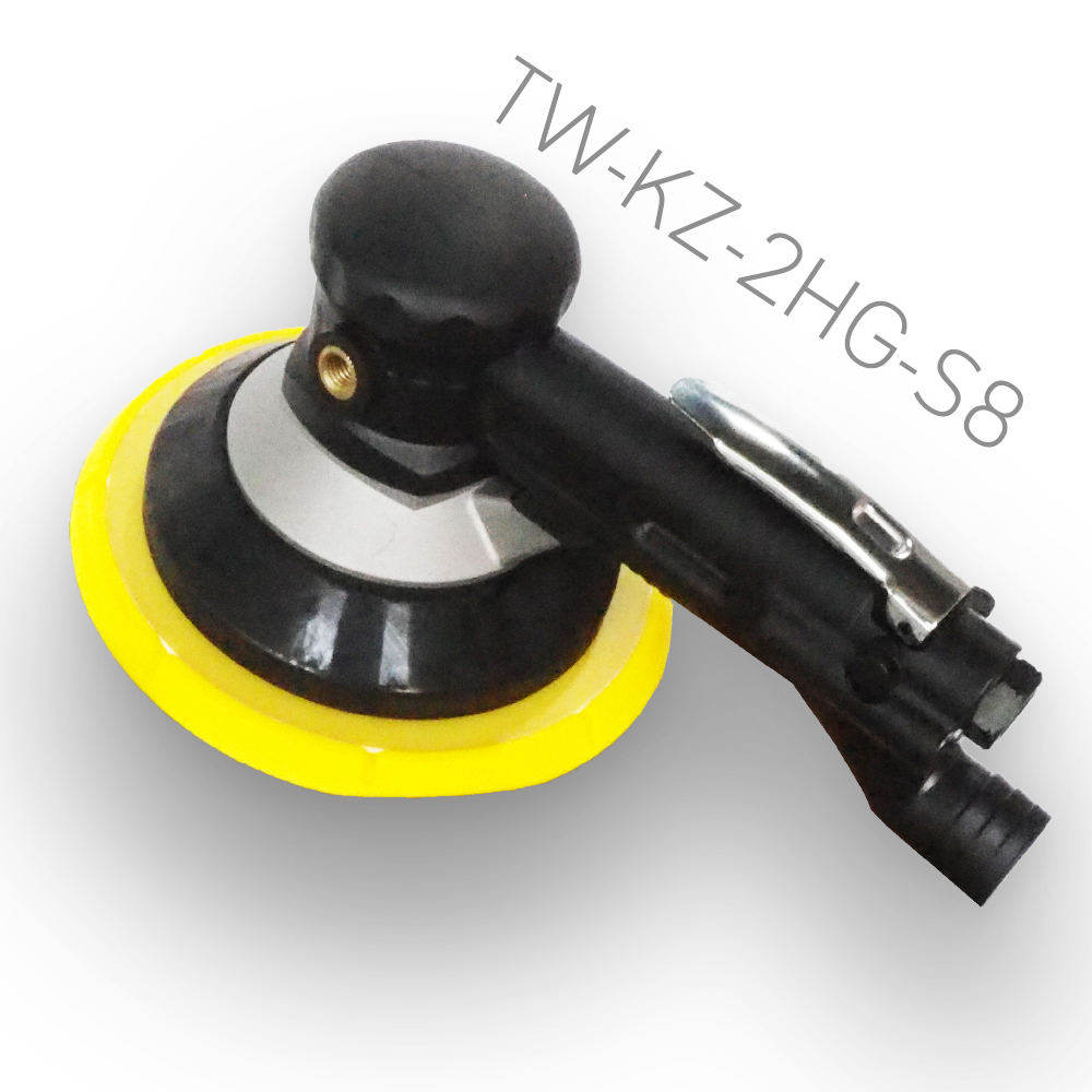 เครื่องขัดกระดาษทรายกลมสองมือ รุ่นดูดฝุ่น ขนาด 8 นิ้ว / BE-KZ-2HG-S8