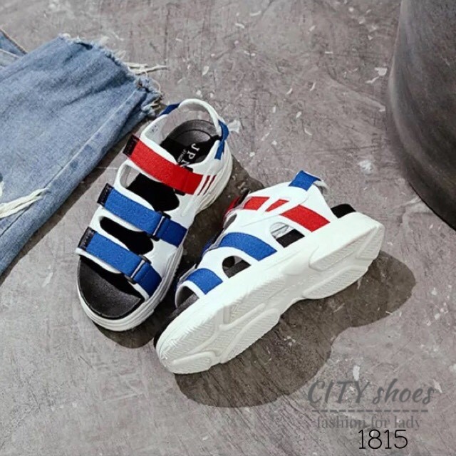 รองเท้าแตะ Style Fila disruptor sandal (สีดำ)
