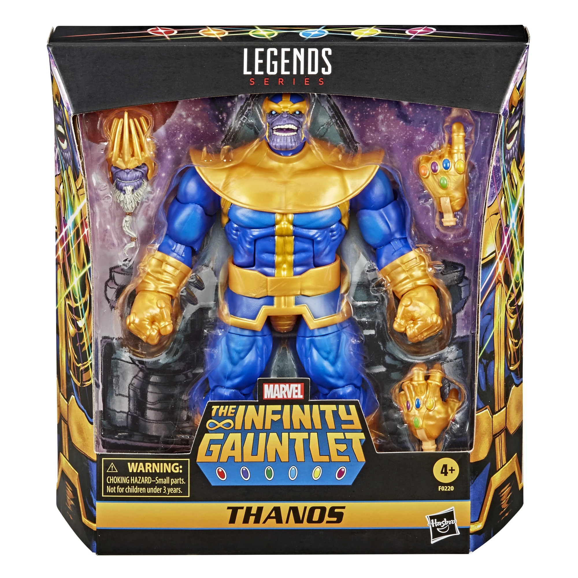 Hasbro Marvel Legends Series Thanos 6-inch Figure ฮาสโบร มาร์เวล เลเจนด์ ซีรี่ย์ส หุ่นโมเดลฟิกเกอร์ ธานอส ขนาด 6 นิ้ว ลิขสิทธิ์แท้
