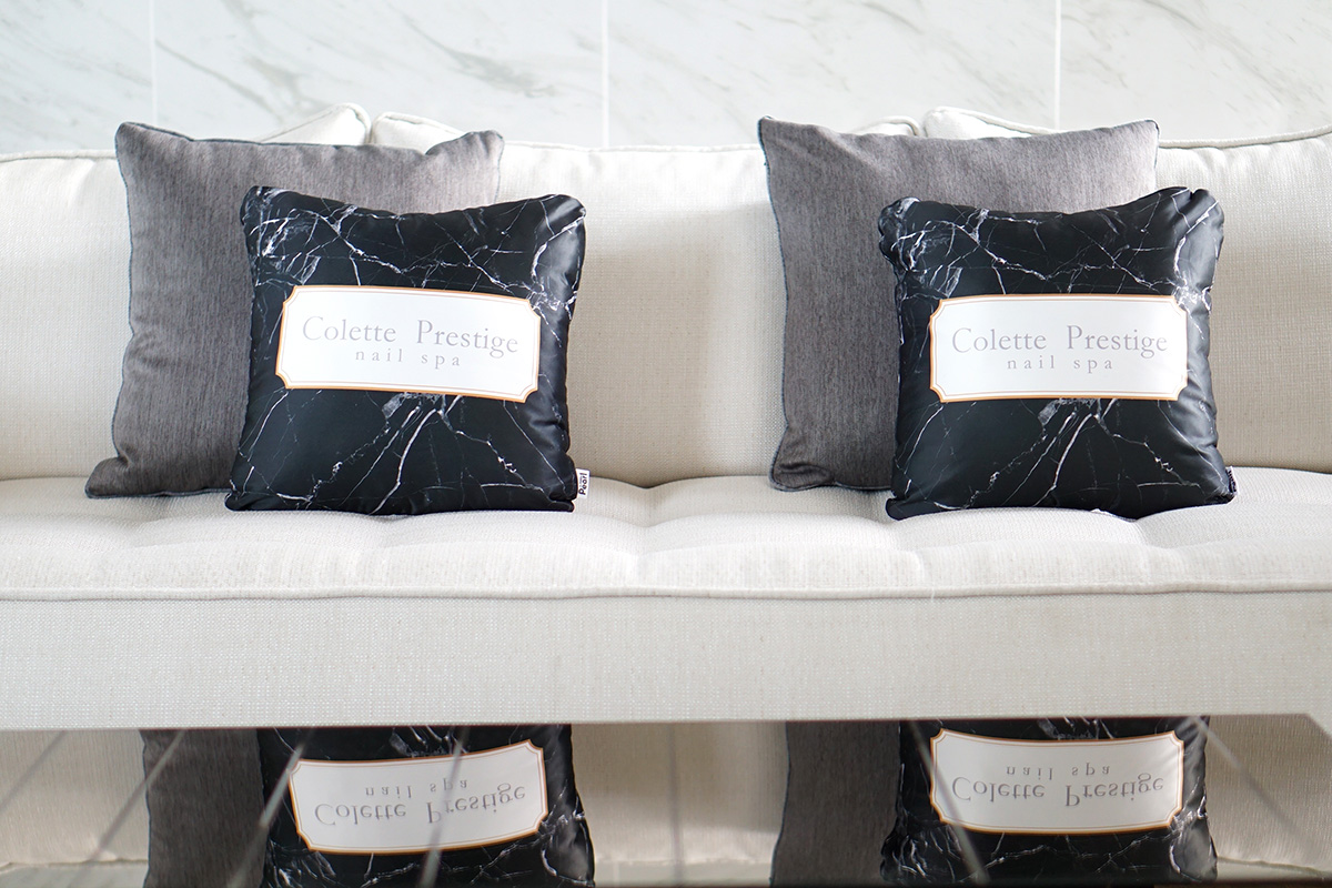 หมอนอิง ร้าน Colette Prestige nail spa