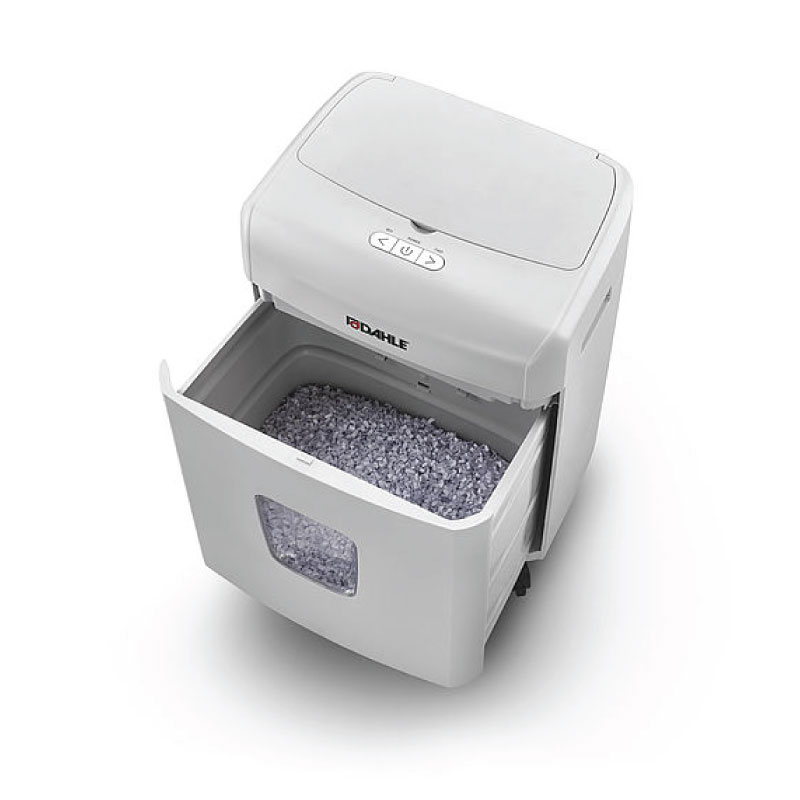 ขายถูก เครื่องทำลายเอกสาร DAHLE รุ่น 35090 ตัดครั้งละ 10 แผ่น/ครั้ง ( A4/80) ตัดละเอียด