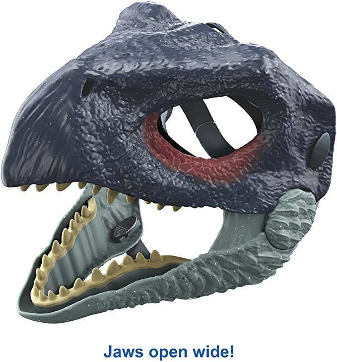 Mattel Jurassic World Dino Mask Therizinosaurus (GWY33) แมทเทล จูราสสิค เวิลด์ ของเล่นแอ็กชั่นฟิกเกอร์ไดโนเสาร์ หน้ากาก เทอริสิโนซอรัส