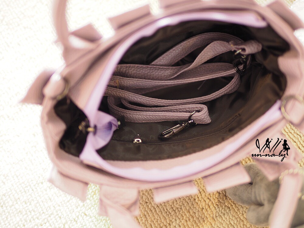 กระเป๋าสานน้องหมี (สีเทา)