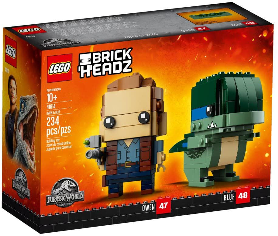 ตัวต่อเสริมทักษะ LEGO BrickHeadz - Owen & Blue รุ่น 41614