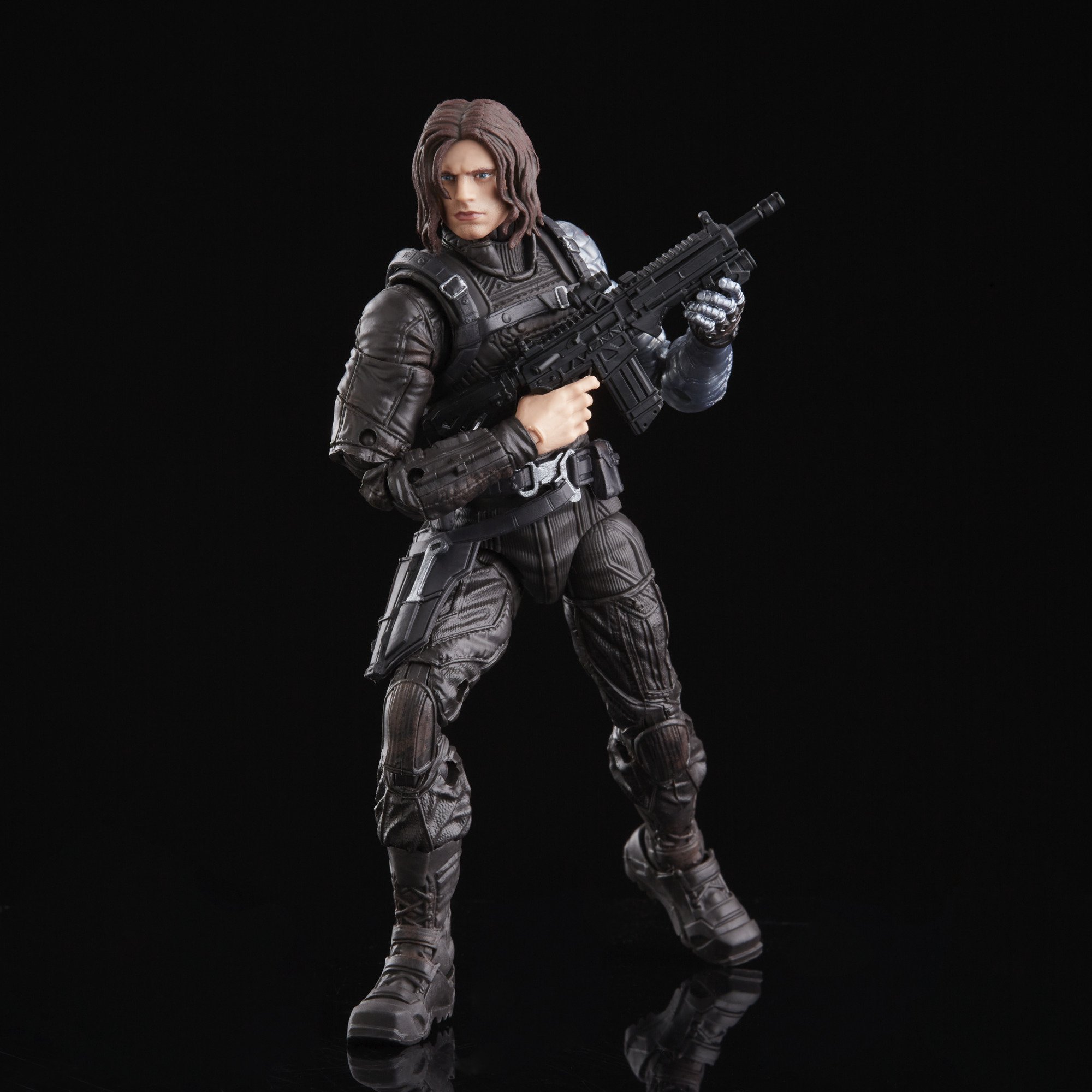 Hasbro Marvel Legends Series Winter Soldier 6-inch Figure ฮาสโบร มาร์เวล เลเจนด์ ซีรี่ย์ส หุ่นโมเดลฟิกเกอร์ วินเทอร์ โซลเยอร์ ขนาด 6 นิ้ว ลิขสิทธิ์แท้