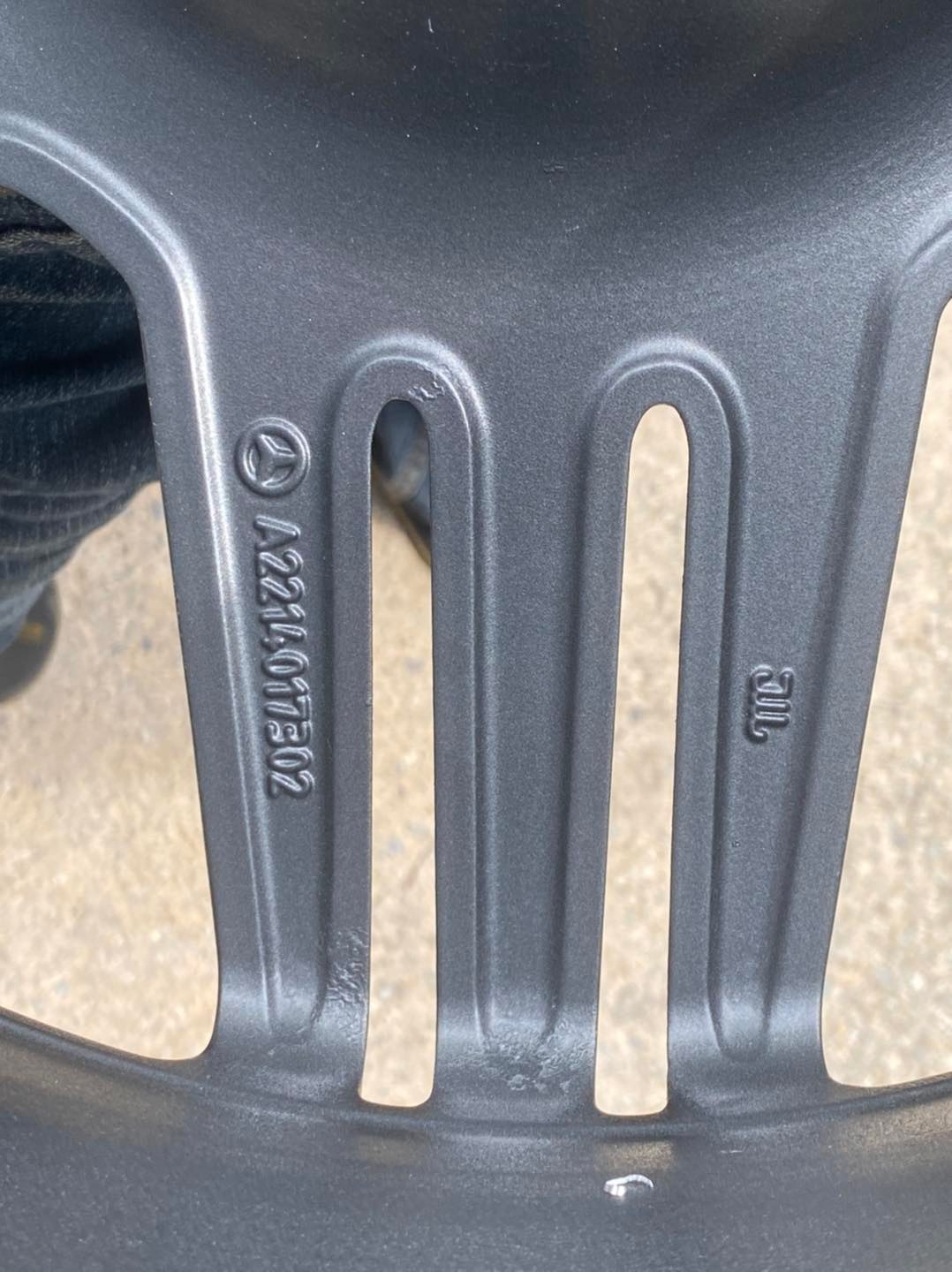 ล้อเบนซ์แท้ AMG ST7 w221 19" S63