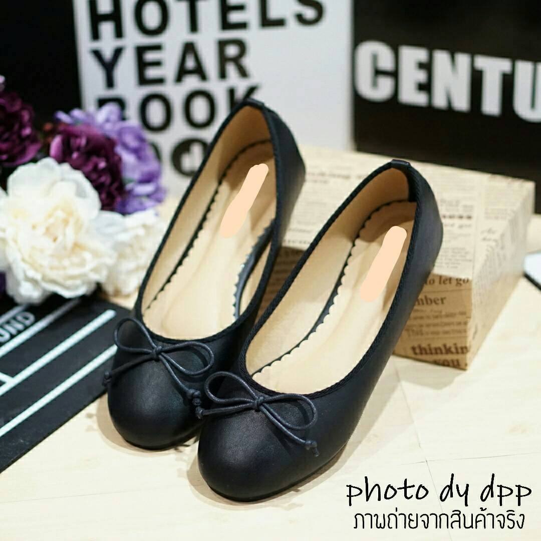 พร้อมส่ง : H&M Ballet flat (สีดำ)