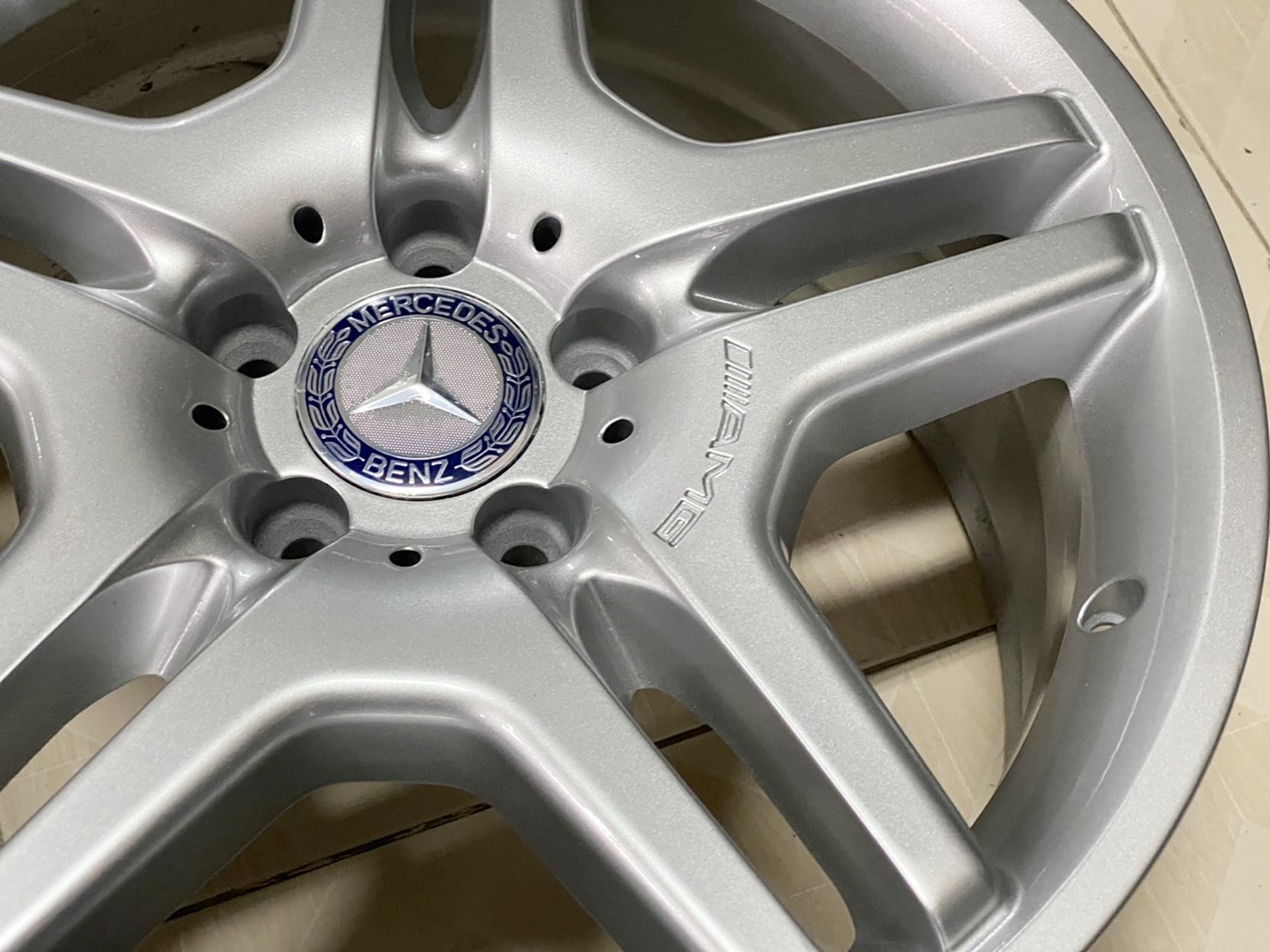 ล้อแท้ AMG ST4 18" part w220