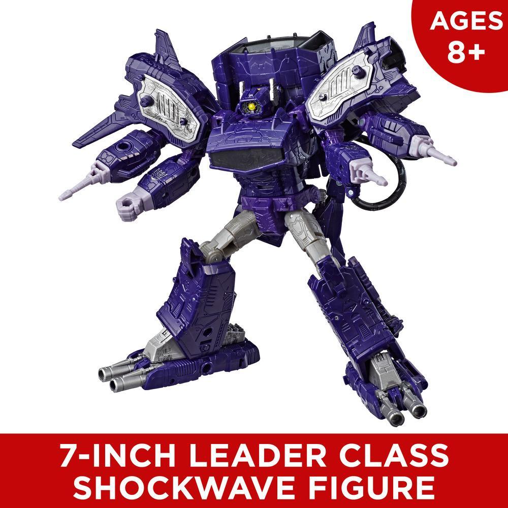 Hasbro Transformers Generations War for Cybertron Siege Leader WFC-S14 Shockwave Figure ฮาสโบร ทรานสฟอเมอร์ส เจเนอเรชั่น วอร์ ฟอร์ ไซเบอร์ตรอน WFC-S14 ลีดเดอร์ คลาส หุ่นยนต์ ช็อคเวฟ 7 นิ้ว ลิขสิทธิ์แท้