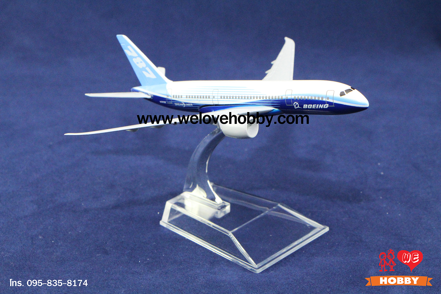 โมเดลเครื่องบิน Boeing 787 สหรัฐอเมริกา