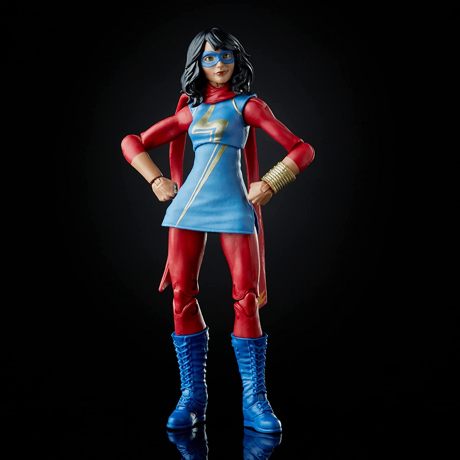 Hasbro Marvel Legends Series Gamerverse Ms. Marvel 6-inch Figure ฮาสโบร มาร์เวล เลเจนด์ ซีรี่ย์ส หุ่นโมเดลฟิกเกอร์ เกมเมอร์เวิร์ส มิส มาร์เวล ขนาด 6 นิ้ว ลิขสิทธิ์แท้