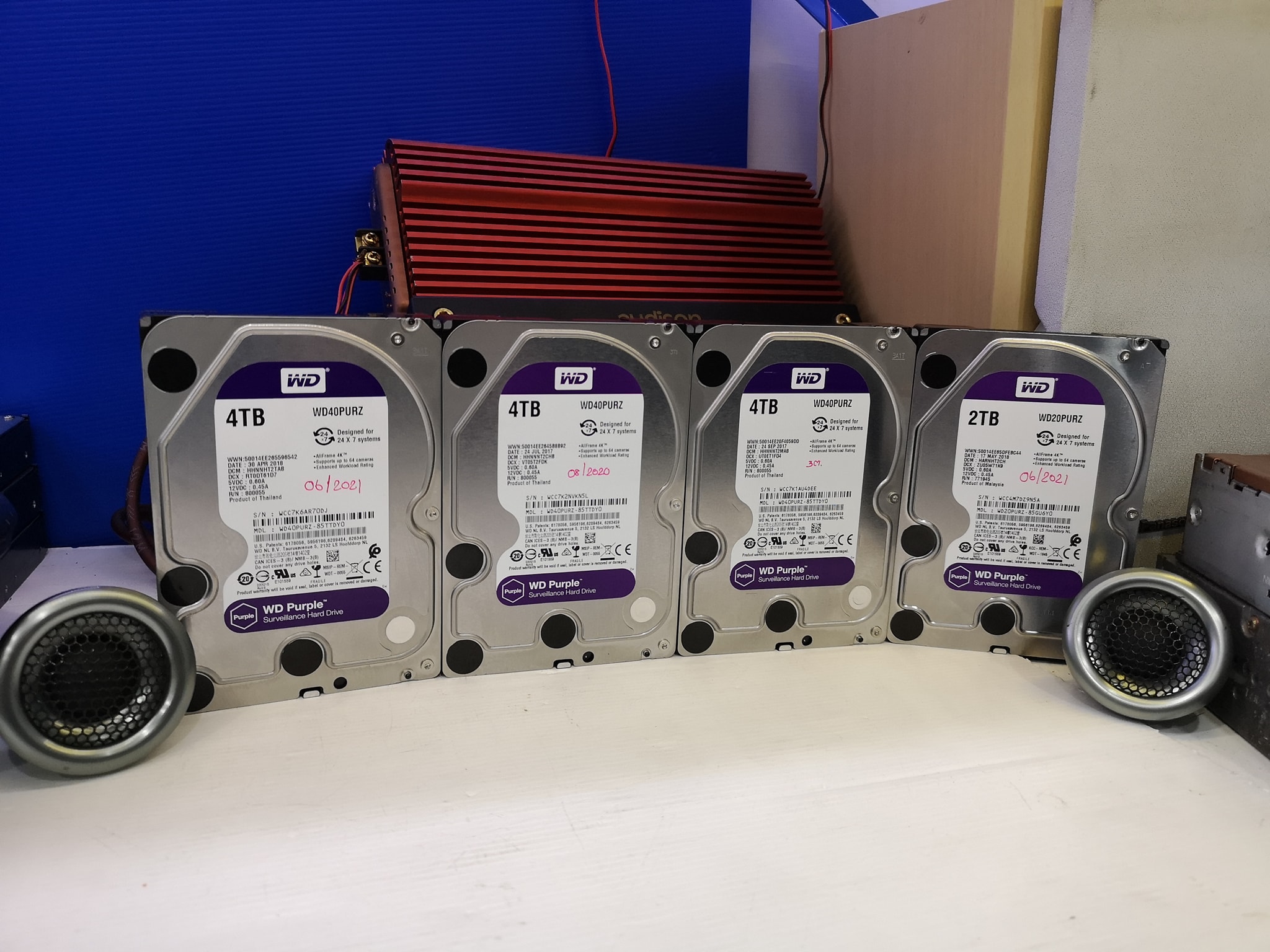 4TB. WD Purple มือสอง สภาพสวยๆ