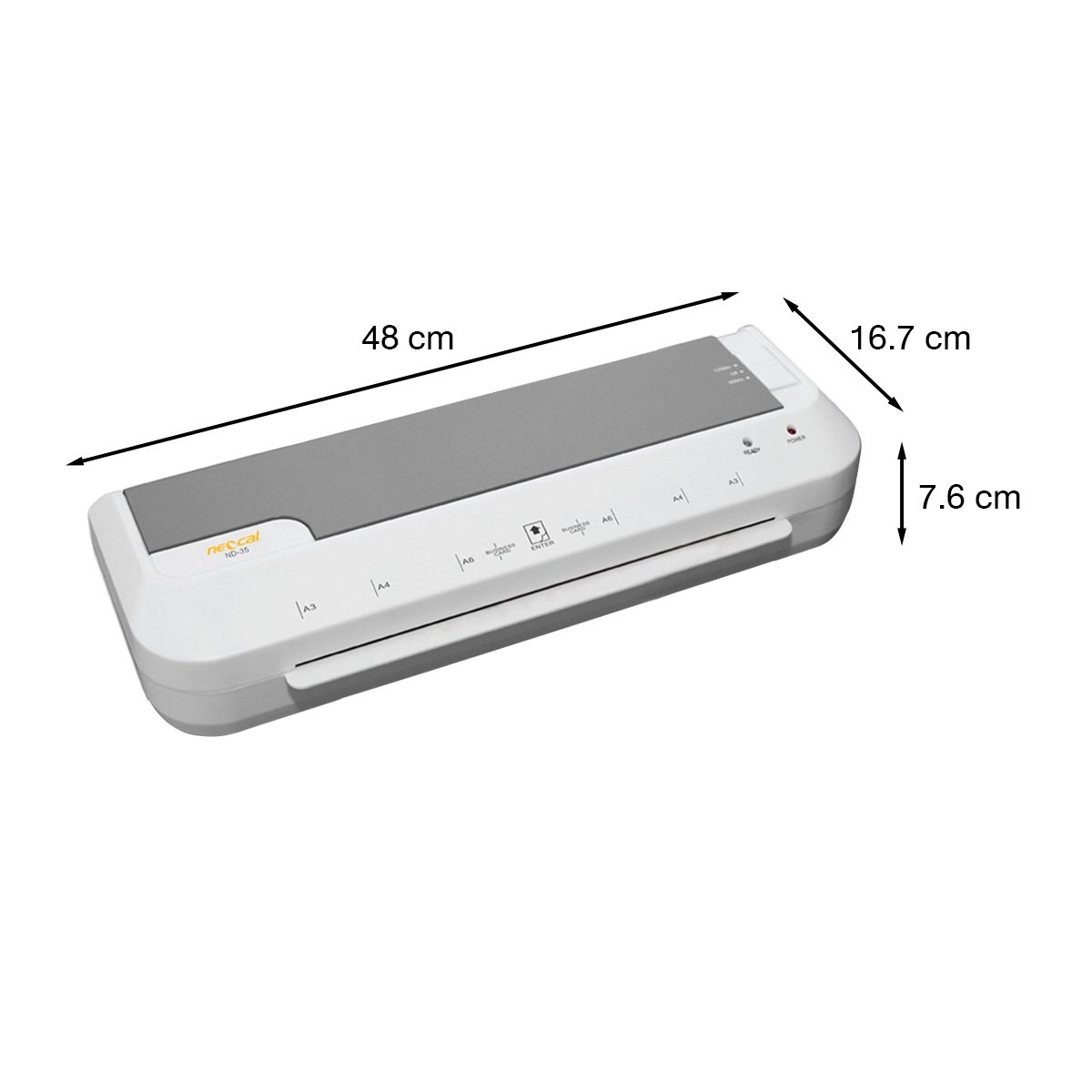 ขายถูก เครื่องเคลือบบัตร NEO CAL รุ่น ND-35 สีเทา - ขาว A3 Laminator ประกันศูนย์