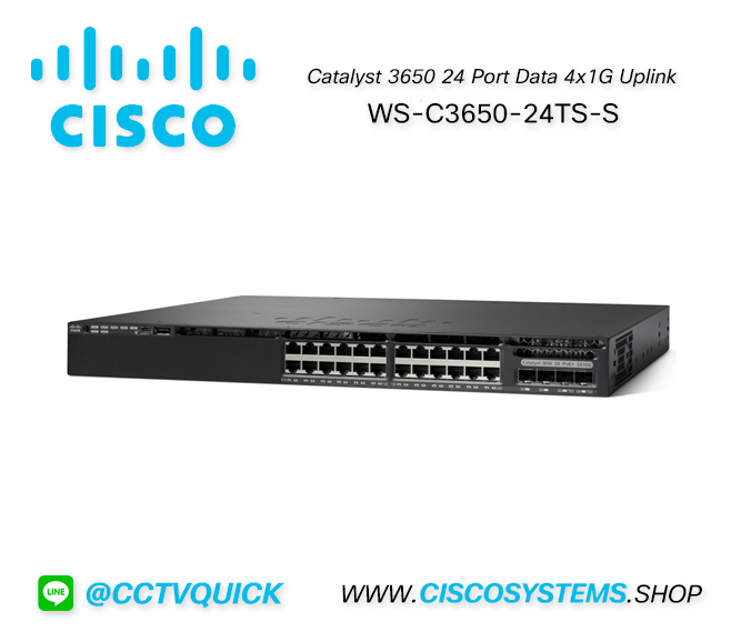 EOL WS-C3650-24TS-S (Cisco Catalyst 3650 24 Port Data 4x1G Uplink IP Base) ** C9300L-24T-4G-A