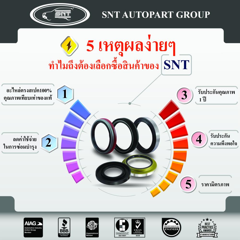 SNT AUTOPART Oil Seal Merit 5 เหตุผลง่ายๆทำไมถึงต้องเลือกซื้อสินค้าของ SNT