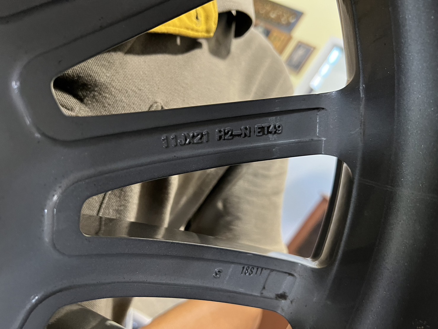 ล้อเบนซ์แท้ AMG Mutispoke 21 นิ้ว W167 GLE