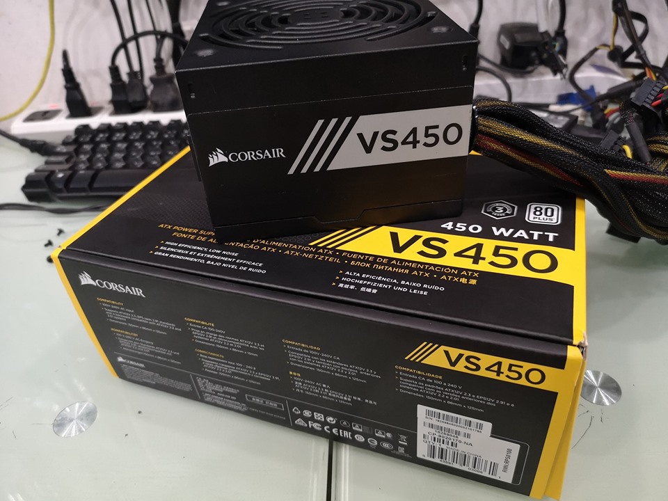 CORSAIR 450W VS450 (80+ WHITE) Advice 10/2021