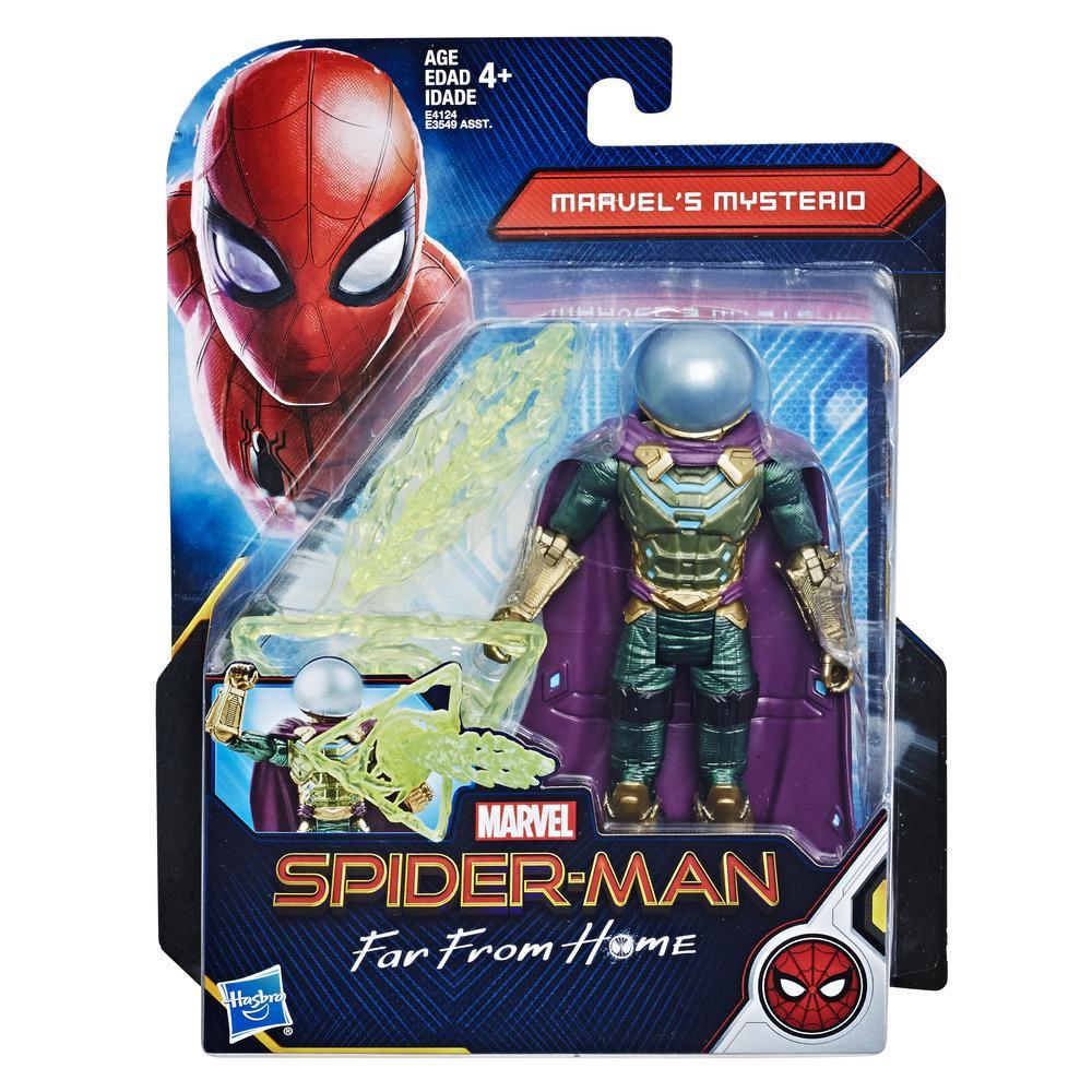 Hasbro Marvel Spider-Man Far From Home Mysterio 6-Inch Action Figure ฮาสโบร มาร์เวล หุ่นโมเดลฟิกเกอร์ มิสเตริโอ้ ขนาด 6 นิ้ว ลิขสิทธิ์แท้