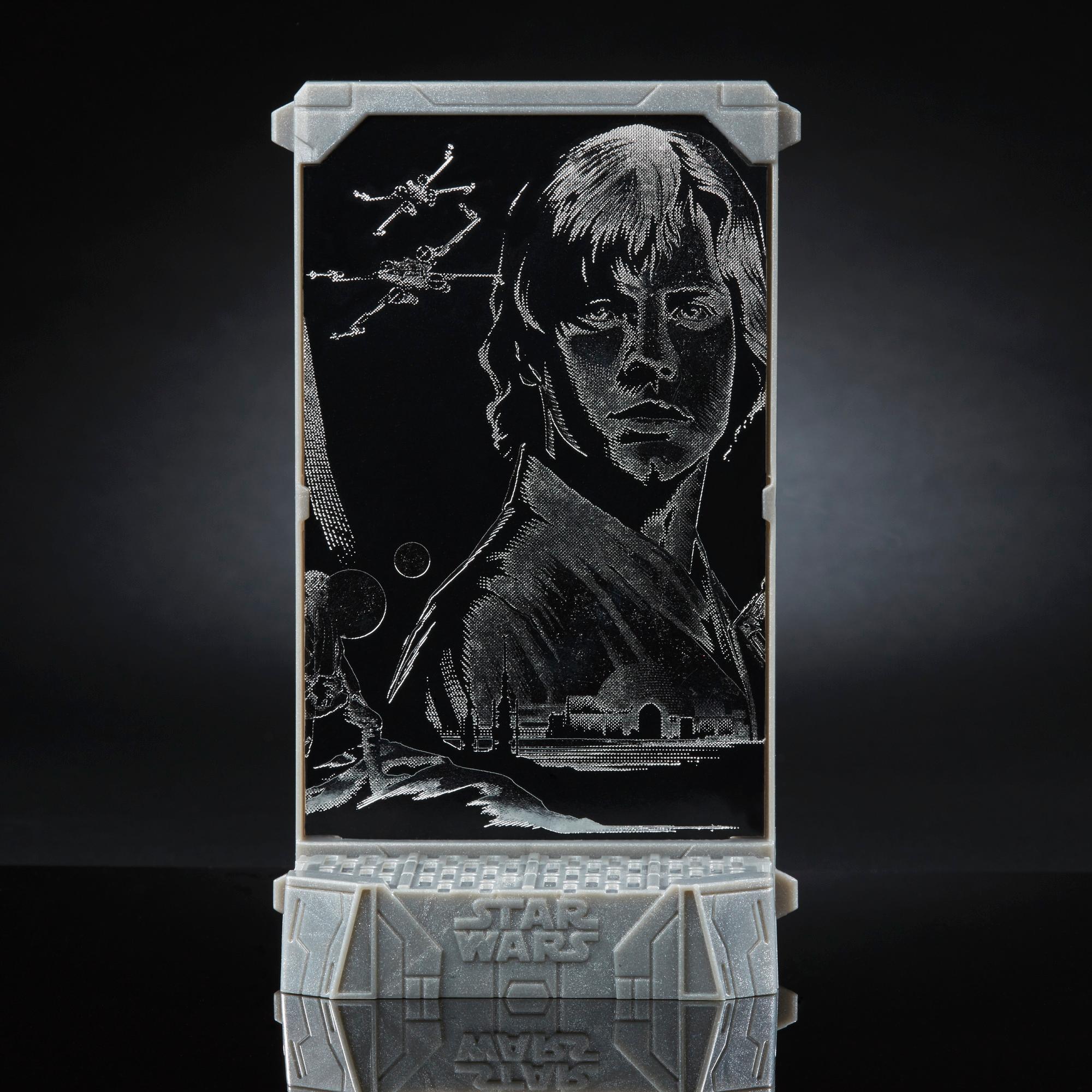 โมเดลสตาร์วอร์ Hasbro เซต 40th Star Wars - (Titanium Series/The Black Series) 5ตัว ประกอบไปด้วย Darth Vader/Obi-Wan Kenobi/Luke Skywalker/Princess Leia/Han Solo