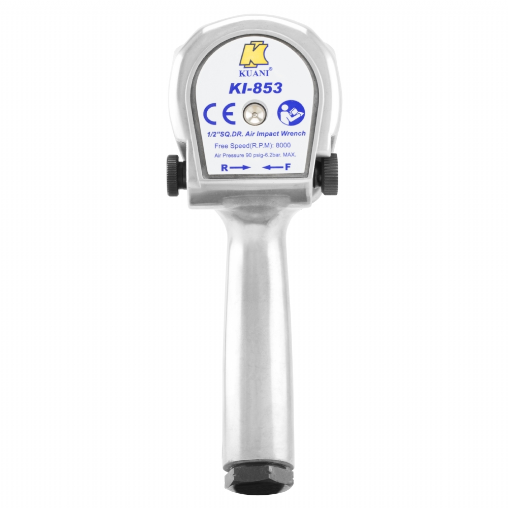 Air Impact Wrenches 1/2" SQ.DR. / บ็อกลมแบบกระแทก ขนาด 1/2 นิ้ว KUANI Model : KI-853 / Bolt Size : M16 [Super Duty]