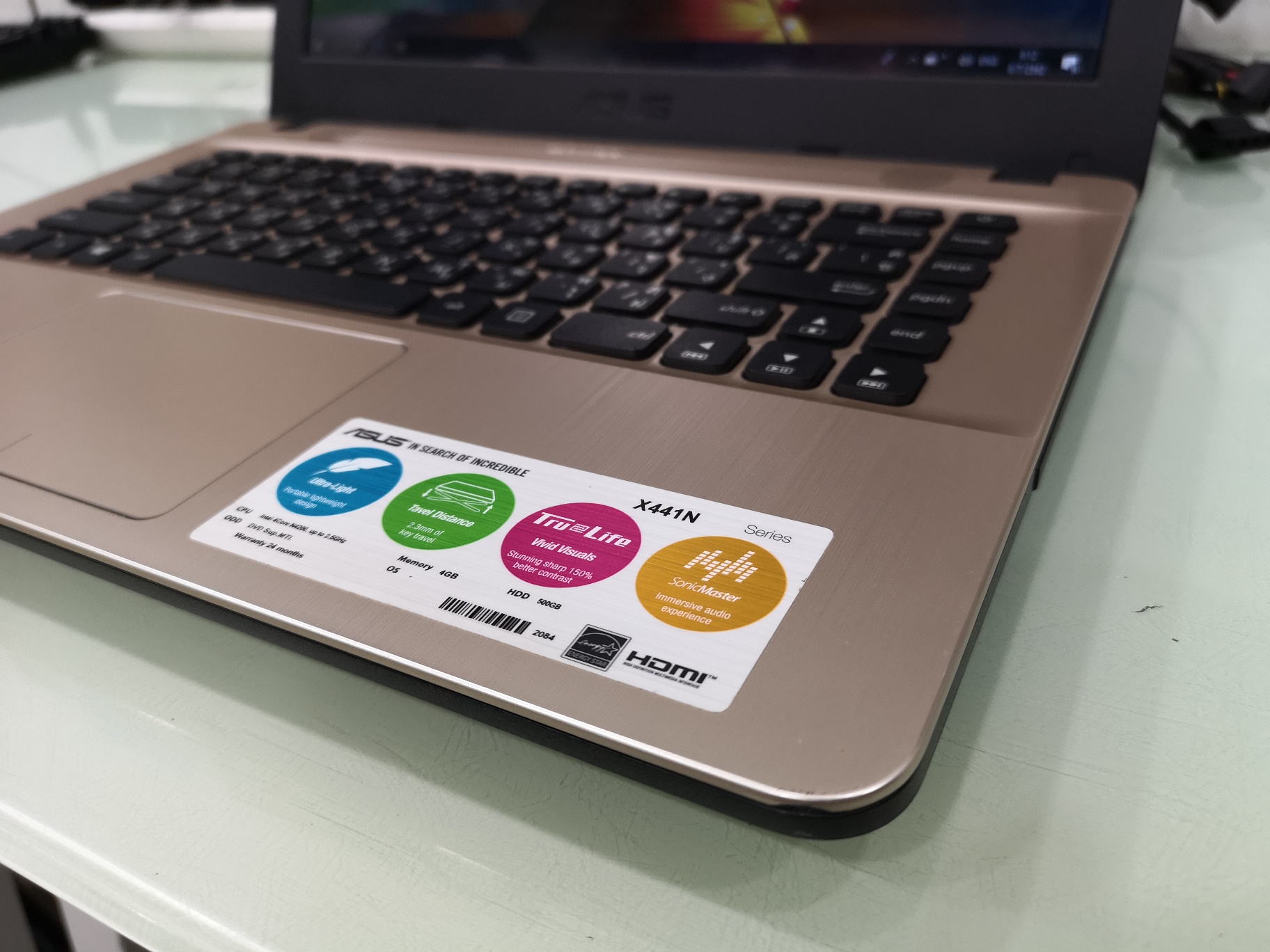 ASUS X441NC N4200 GT810