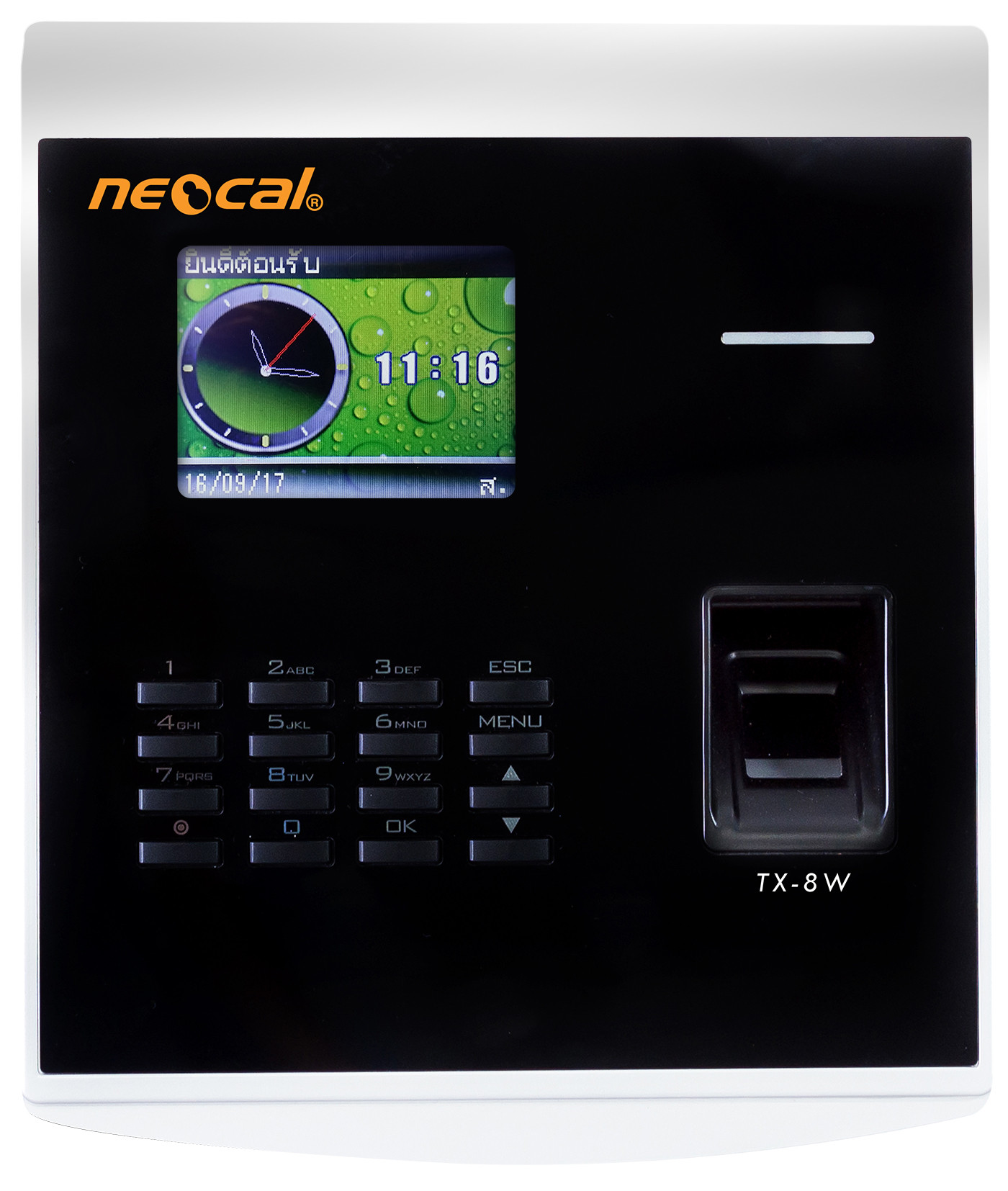 ขายถูก NEOCAL เครื่องสแกนลายนิ้วมือ Finger Scan รุ่น TX-8W ประกันศูนย์2ปี