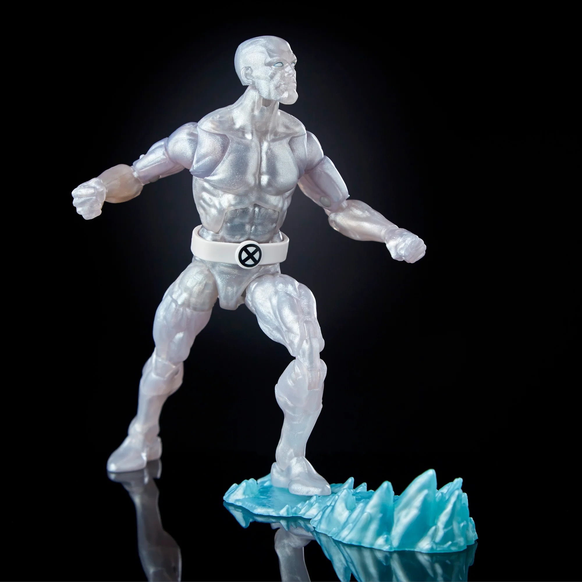Hasbro Marvel Legends Retro Series X-Men : Iceman 6-inch Figure ฮาสโบร มาร์เวล เลเจนด์ ซีรี่ย์ส หุ่นโมเดลฟิกเกอร์ เอ๊กซ์-เมน ไอซ์แมน ขนาด 6 นิ้ว ลิขสิทธิ์แท้