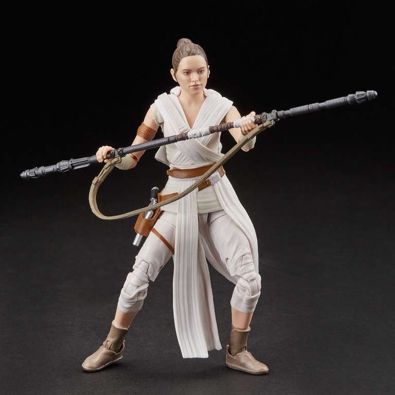 Hasbro Star Wars The Black Series Rey and D-O 6-inch-scale Figure ฮาสโบร สตาร์ วอร์ส เดอะ แบล็ค ซีรีส์ หุ่นโมเดลฟิกเกอร์ เรย์ ขนาด 6 นิ้ว และ ดี-โอ ลิขสิทธิ์แท้