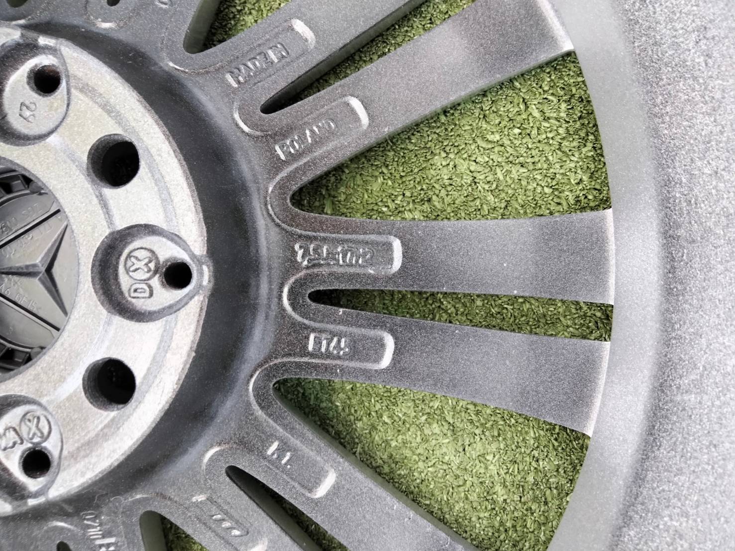 ล้อเบนซ์แท้ w207 17" OEM สภาพสวย