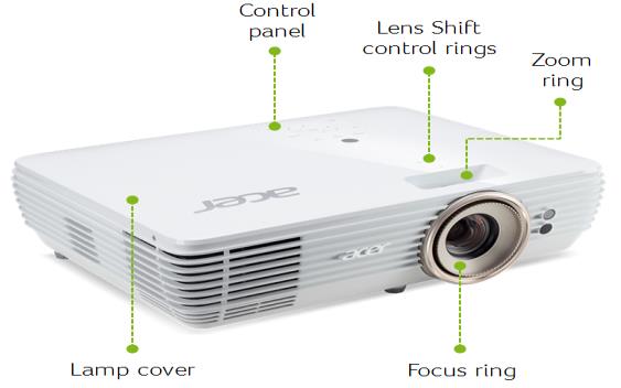ขายถูก Projector ACER V7850 (4k) ประกันศูนย์ไทย2ปี ราคาจัดโปรเดือน พฤษภาคม 63