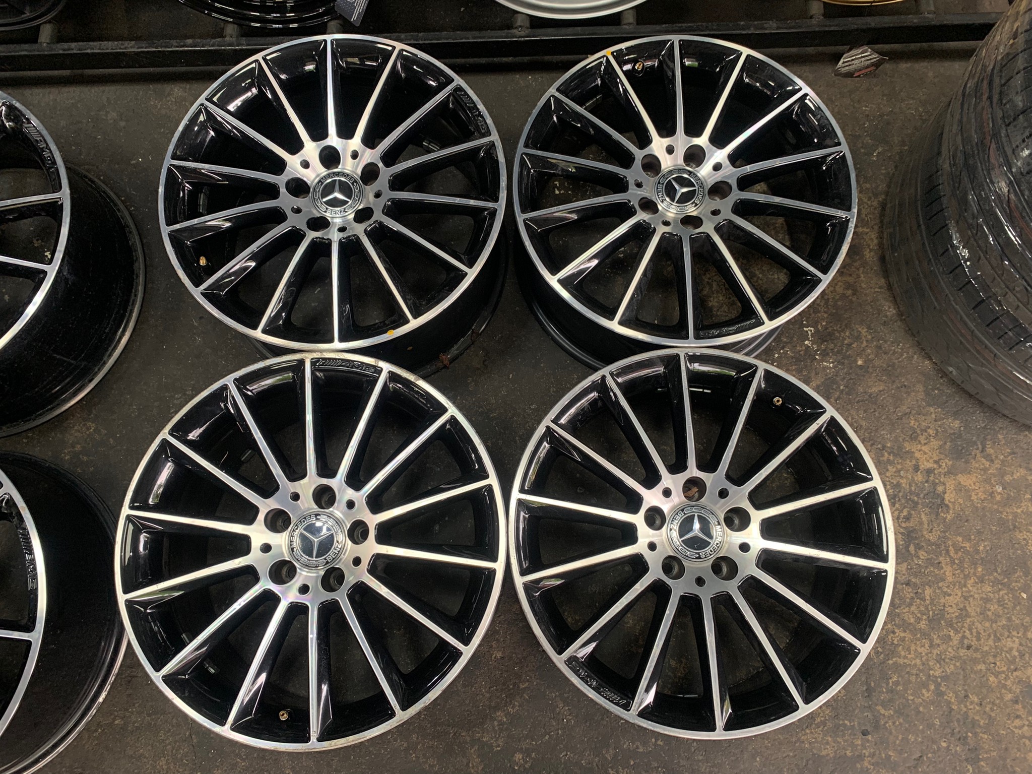 ล้อเบนซ์แท้ AMG Multi Spoke W172 18"