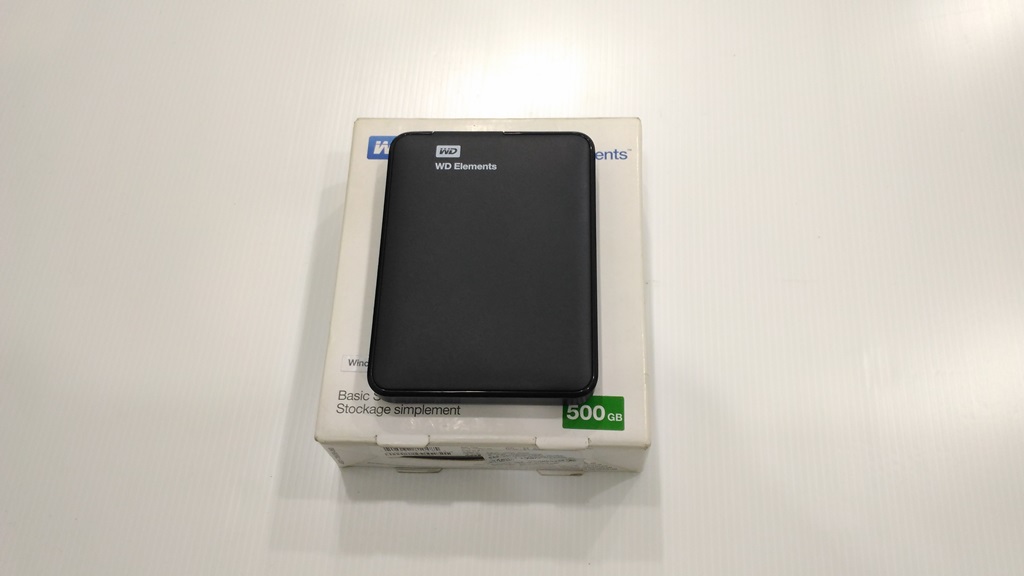 WD Elements 500GB. USB3.0