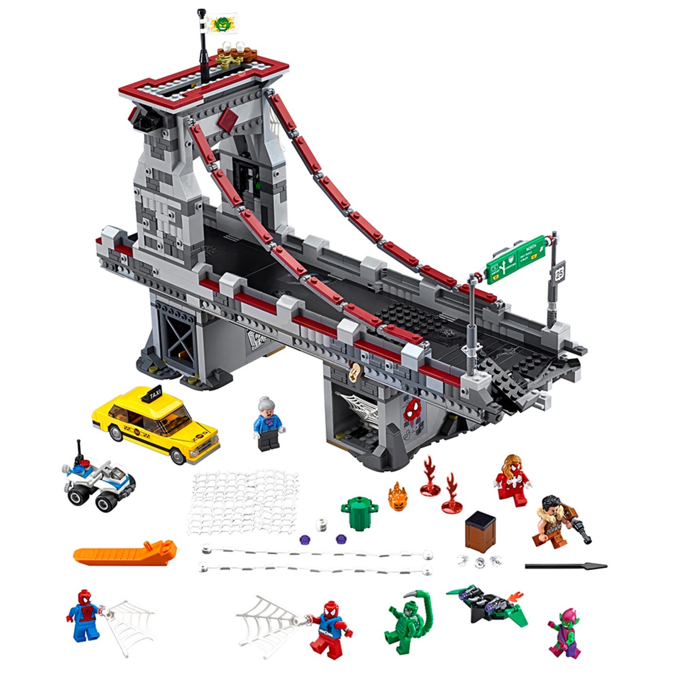LEGO Marvel Super Heroes - Spider-Man : Web Warriors Ultimate Bridge รุ่น 76057