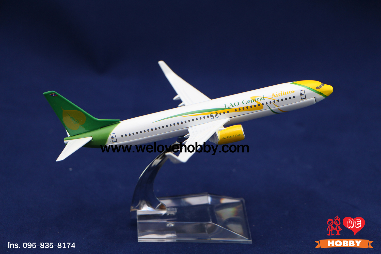 โมเดลเครื่องบิน Lao Airline ลาว (Airbus A320)