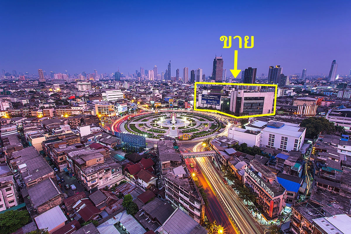 ขายอาคารห้างสรรพสินค้า ติดอนุสาวรีย์สมเด็จพระเจ้าตากสินมหาราช วงเวียนใหญ่ กรุงเทพฯ