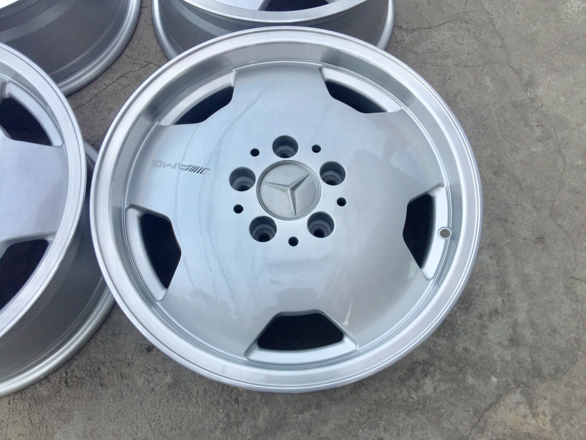 ล้อแท้ AMG Hammer 16"x 7.5". Et 37