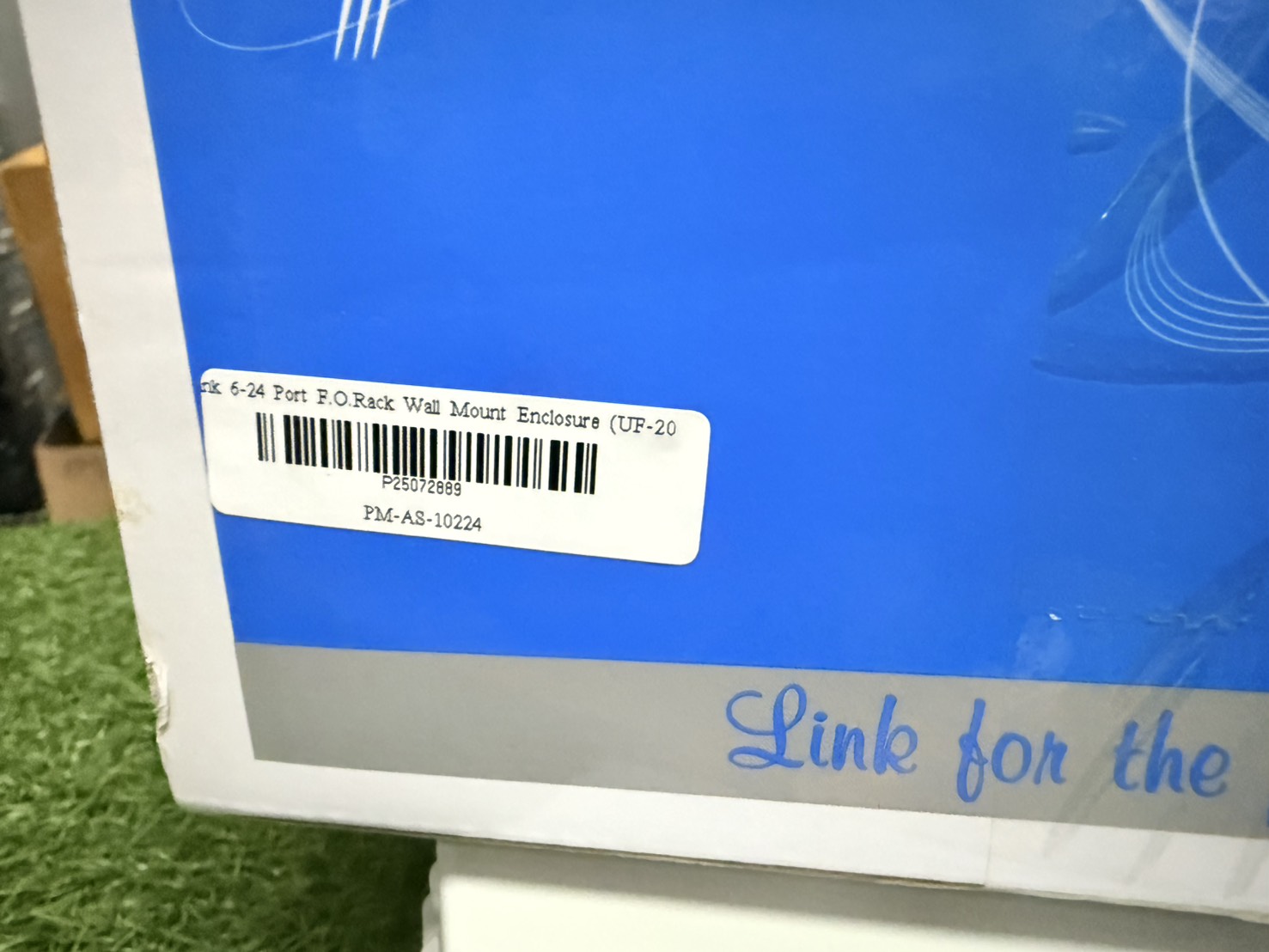 ตู้เก็บสายไฟเบอร์ออฟติก Link 6-24 Port F.O.Rack Wall Mount Enclosure (UF-2022A) ของใหม่ แกะถ่ายรูป