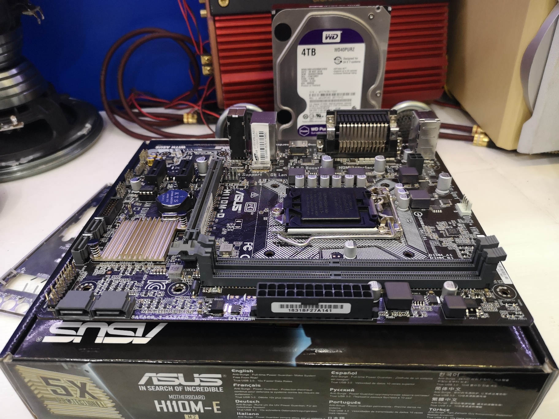 1151 ASUS H110M-D ของใหม่เคลมมา