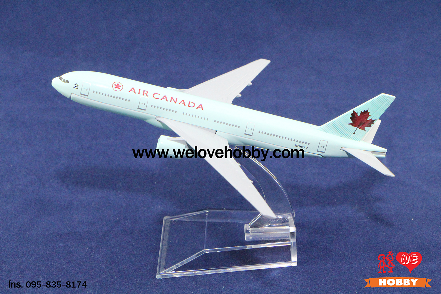 โมเดลเครื่องบิน Air Canada แคนาดา (Boeing 777)