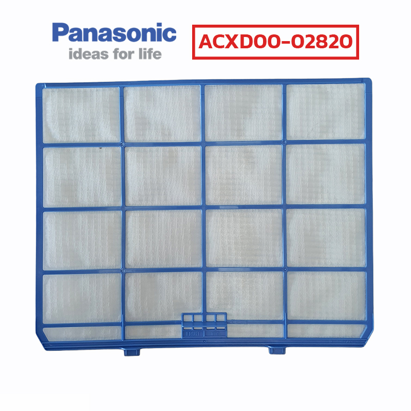 ฟิลเตอร์แอร์ PANASONIC แผ่นกรองแอร์ ACXD00-02820 แผ่นกรองฝุ่น พานาโซนิค (18,000 - 24,000 บีทียู)