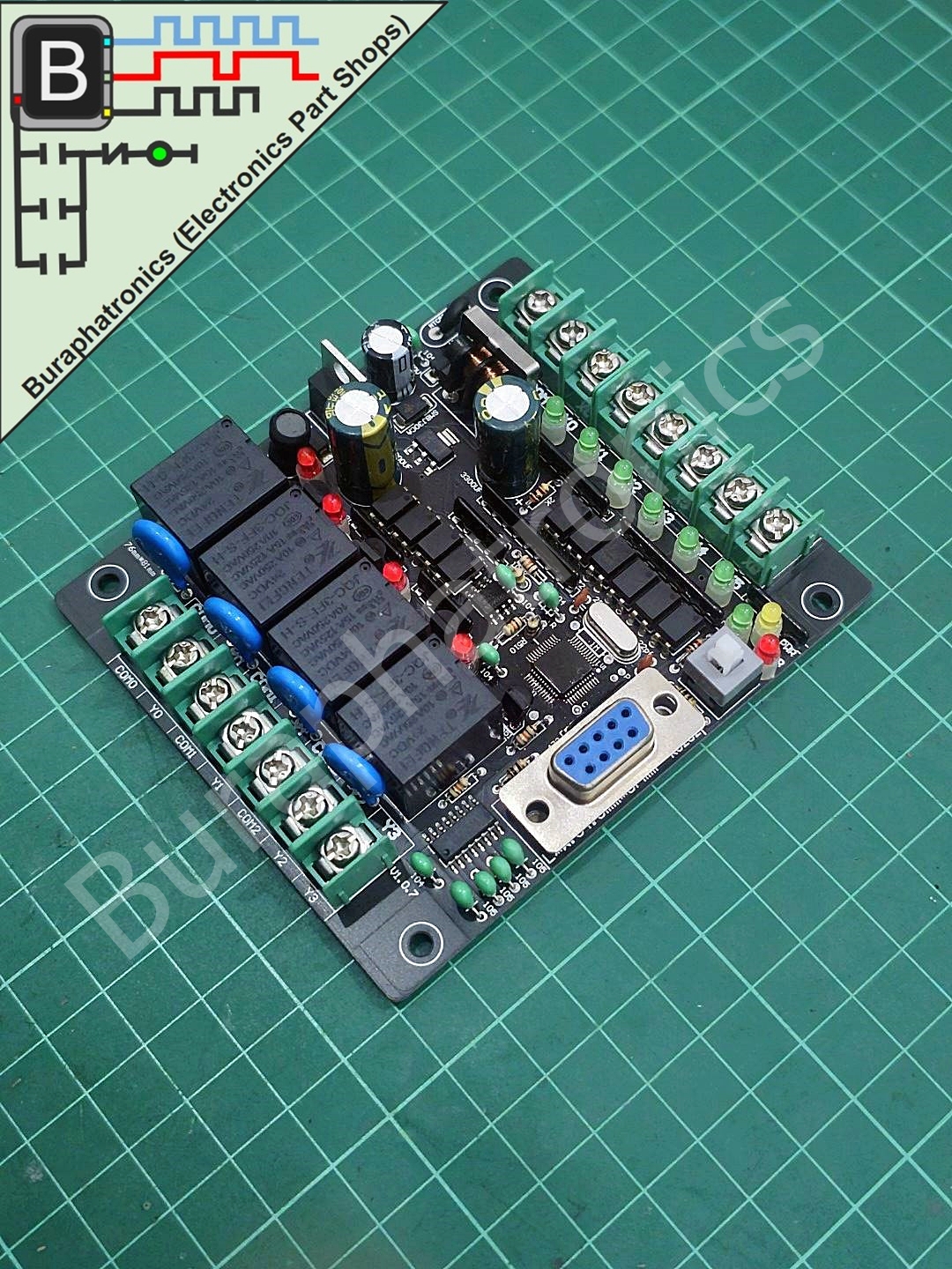 FX2N-10MR + USB-RS232 1 เส้น